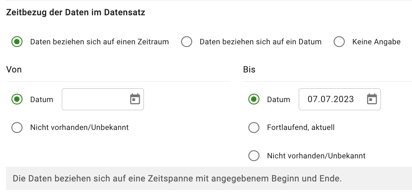 InGrid Editor: "Editor Zeitbezüge"