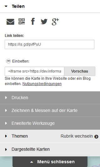 Webmap Client Teilen Webmap Client - Teilen